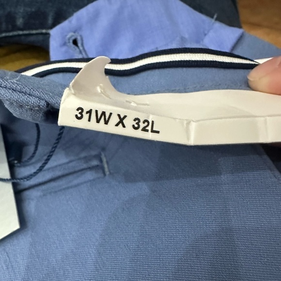 Ralph Ralph Lauren blue modern fit pants size 31 x 32 Rayon Blend - Picture 7 of 8